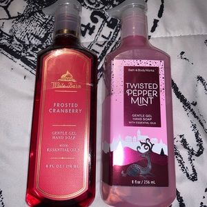 Frosted Cranberry and Twisted Peppermint Soap